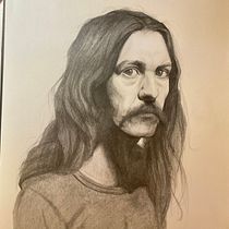My project for course: Realistic Portrait with Graphite Pencil. Ilustração tradicional, Artes plásticas, Esboçado, Desenho a lápis, Desenho, Desenho de retrato, Desenho realista, Desenho artístico, e Desenho anatômico projeto de edenm2020 - 10.08.2022