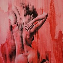 My project for course: Contemporary Drawing of the Human Figure. Een project van Traditionele illustratie,  Beeldende kunst,  Tekening,  Artistieke tekening,  Acr, lschilderij y Anatomisch tekenen van guspennock - 12.08.2022