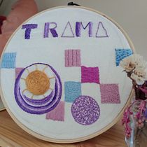 Meu projeto do curso: Técnicas avançadas para bordado de letras com tecidos coloridos. Embroider project by maryserbcamacho - 08.12.2022