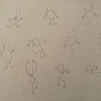 Meu projeto do curso: Introdução à criação de personagens estilo cartoon. Un projet de Illustration traditionnelle, Conception de personnages , et Dessin de Rosana Marques - 13.08.2022