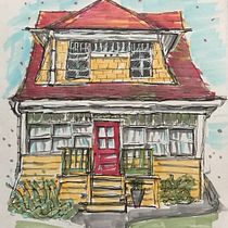 My project for course: Expressive Architectural Sketching with Colored Markers. Sketching, Drawing, Architectural Illustration, Sketchbook & Ink Illustration project by mjf6vvgykv - 08.12.2022