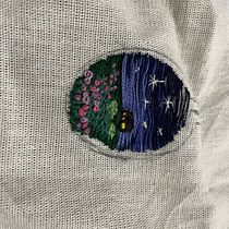 Mi proyecto del curso: Técnicas de bordado en miniatura Ein Projekt aus dem Bereich Stickerei und Textildesign von Viviana Mitre - 13.08.2022