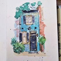 My project for course: Expressive Architectural Sketching with Colored Markers. Sketching, Drawing, Architectural Illustration, Sketchbook & Ink Illustration project by Deberniere Torrey - 08.13.2022