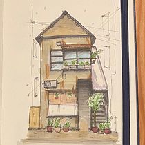 Il mio progetto del corso: Disegno architettonico espressivo con pennarelli colorati. Sketching, Drawing, Architectural Illustration, Sketchbook & Ink Illustration project by Agnese Mazzoni - 08.13.2022