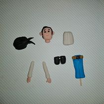 Mi proyecto del curso: Modelado de personajes con pasta de azúcar. Design, Design de personagens, e DIY projeto de María Antonieta López Gamboa - 14.08.2022
