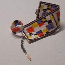 Il mio progetto del corso: Design di gioielli con perline: intreccia pattern eleganti. Accessor, Design, Arts, Crafts, Jewelr, Design, and Fiber Arts project by Ornella Simeoni - 08.14.2022