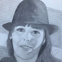 Mi proyecto del curso: Retrato realista con lápiz de grafito profesor Diego Catalán Amitivia. Ilustração tradicional, Artes plásticas, Esboçado, Desenho a lápis, Desenho, Desenho de retrato, Desenho realista, Desenho artístico, e Desenho anatômico projeto de Andrés Menéndez Salcines - 31.08.2022