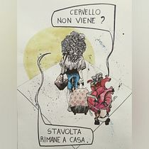 Il mio progetto del corso: Illustrazione con tecniche manuali di tratteggio e dripping. Character Design, Fine Arts, Painting, Watercolor Painting, Portrait Drawing, and Artistic Drawing project by Valentina Dall'O' - 08.14.2022