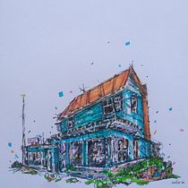 Teste LK. Sketching, Drawing, Architectural Illustration, Sketchbook & Ink Illustration project by Marco Aurélio - 08.14.2022