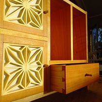 Gabinete estilo Pekovich.. Arts, Crafts, Furniture Design, Making, DIY, and Woodworking project by Gustav Breitler Guerra - 08.14.2021