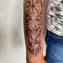 Mi proyecto del curso: Técnicas de tatuaje blackwork con línea fina. Tattoo Design project by Rigoberto Zazueta - 08.13.2022