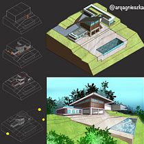 Mi proyecto del curso: Sketching arquitectónico y artístico con Procreate. Architecture, Sketching, Digital Illustration, Digital Architecture, and Architectural Illustration project by Agnieszka Pasecka - 08.14.2022