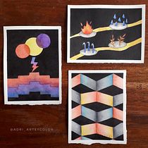 Mi proyecto del curso: Ilustración artística con tinta china y acuarela. Ilustração tradicional, Desenho, Pintura em aquarela e Ilustração com tinta projeto de Adriana Salgado - 15.08.2022