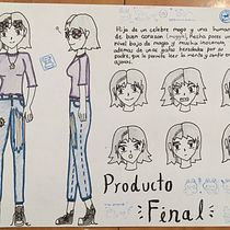 Mi proyecto del curso: Creación de personajes manga. Traditional illustration, Character Design, Comic, and Manga project by lizaheras - 08.09.2022