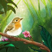 Meu projeto do curso: Cenas atmosféricas no Procreate: pinte com cores e luzes . Een project van Digitale illustratie y Traditionele illustratie van jessicamoraes87 - 15.08.2022