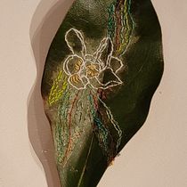My project for course: Extraordinary Embroidery: Explore Alternative Organic Materials. Embroider, and Textile Design project by Leslie Cohen - 08.11.2022
