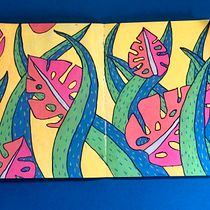 Final project: Botanical Patterns in a Sketchbook: Conquer the Blank Page. Ilustração tradicional, Pattern Design, Ilustração botânica, e Sketchbook projeto de Neembu Paani - 10.08.2022