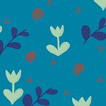 Mein Kursprojekt: Botanische Muster im Skizzenbuch r. Ilustração tradicional, Pattern Design, Ilustração botânica, e Sketchbook projeto de Isabel Locher - 13.08.2022