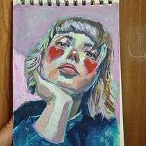 Mi proyecto del curso: Técnicas de pintura contemporánea al óleo Ein Projekt aus dem Bereich Bildende Künste, Malerei und Ölmalerei von Alejandra ROmer - 15.08.2022