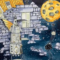 Mon projet du cours : Récits illustrés : de l’idée au papier. Traditional illustration, Fine Arts, Painting, Pencil Drawing, Drawing, Watercolor Painting, Children's Illustration, and Narrative project by imd_1 - 08.15.2022