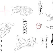 My project for course: Tattoo for Beginners. Tattoo Design project by glamdollbeautyng - 08.09.2022