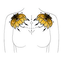 Mi proyecto del curso: Diseño de tatuajes botánicos con Procreate. Ilustração tradicional, Ilustração digital, Desenho de tatuagens e Ilustração botânica projeto de Meritxell Lorenzo Luis - 15.08.2022