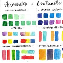 Mi proyecto del curso: Creación de paletas de color con acuarela. Un progetto di Illustrazione tradizionale, Belle arti, Pittura, Pittura ad acquerello e Teoria del colore di Juanita RL - 15.08.2022