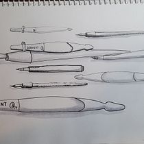 Meu projeto do curso: A arte de desenhar: transforme seus rabiscos em arte Ein Projekt aus dem Bereich Traditionelle Illustration, Bleistiftzeichnung, Zeichnung und Sketchbook von Anelise Scherer de Souza Nunes - 15.08.2022