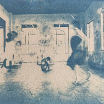 Meu projeto do curso: Cianotipia: técnica de impressão com luz. Un projet de Artisanat, Beaux Arts, Estampe, DIY , et Photographie argentique de katiasantos.fotografia - 13.08.2022
