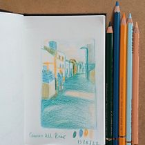Mi proyecto del curso: Sketchbook ilustrado con lápices de colores. Ilustração tradicional, Artes plásticas, Esboçado, Desenho a lápis, Desenho, Desenho artístico, e Sketchbook projeto de Beatriz Pérez Peiró - 16.08.2022