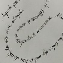 Meu projeto do curso: Caligrafia inglesa do A ao Z. Calligraph project by Ronaldo Pereira dos Santos - 08.14.2022
