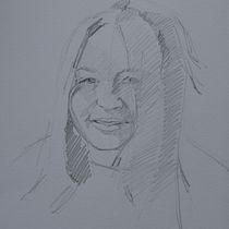 Mijn project van de cursus: Expressief portrettekenen met zachte pastels. Traditional illustration, Fine Arts, Drawing, Portrait Drawing, and Artistic Drawing project by Nancy Van Immerseel - 08.16.2022