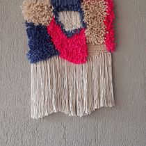 Mi proyecto del curso: Introducción al latch hooking y locker hooking. Decoração de interiores, Tecido, e Design têxtil projeto de Paula Lemos - 11.07.2020