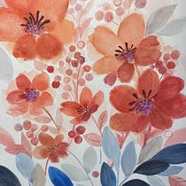 My project for course: Artistic Floral Watercolor: Connect with Nature. Ilustração tradicional, Pintura, Pintura em aquarela e Ilustração botânica projeto de Sadako Nelson - 16.08.2022
