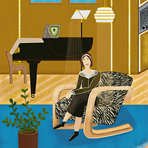 My project for course: Colorful Digital Illustration in Procreate. Traditional illustration, Drawing, Digital Illustration, and Digital Drawing project by Julija Grigonyte - 08.16.2022