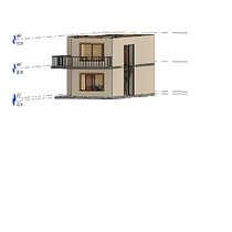 Mi proyecto del curso: Diseño y modelado arquitectónico 3D con Revit. Een project van 3D, Architectuur, Interactief ontwerp,  3D-modellering, Digitale architectuur y Architecturale visualisatie van rafaznip - 14.08.2022