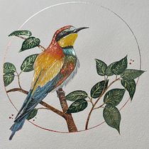 My project for course: Watercolor with Filigree and Metallic Details Ein Projekt aus dem Bereich Traditionelle Illustration, Malerei, Aquarellmalerei, Botanische Illustration, Naturalistische Illustration und Dekoratives Malen von ableitung.misc - 17.08.2022
