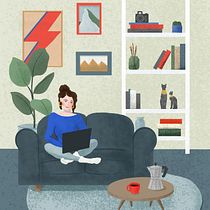 My project for course: Colorful Digital Illustration in Procreate. Traditional illustration, Drawing, Digital Illustration, and Digital Drawing project by lin_horak - 08.17.2022