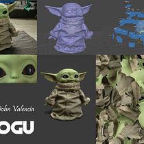 GROGU _Mi proyecto del curso: Introducción a la fotogrametría 3D Ein Projekt aus dem Bereich 3D, 3-D-Modellierung, Videospiele, 3-D-Design und Design für Videospiele von John Alexander Valencia Escobar - 17.08.2022