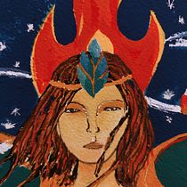 My project for course: Painting with Gouache: Create Poetic Illustrations. Traditional illustration, Fine Arts, Painting, and Gouache Painting project by Sandra Viscuso - 09.13.2022