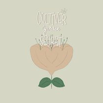 Mon projet du cours : Jardin secret. Un progetto di Calligrafia, Instagram e Lettering digitale di marauxclara - 18.08.2022