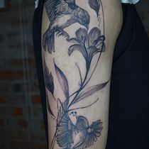 Mi proyecto del curso: Técnicas de tatuaje blackwork con línea fina. Tattoo Design project by zorck166 - 08.15.2022