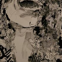 My project for course: Mindful Painting with India Ink. Traditional illustration, Fine Arts, Painting, Pencil Drawing, Portrait Drawing, Artistic Drawing & Ink Illustration project by Cathy Nance - 08.18.2022