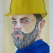 My project for course: Watercolor Portrait from a Photo. Traditional illustration, Watercolor Painting, and Portrait Drawing project by Sérgio Dantas - 08.19.2022