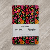 Mi proyecto del curso: Estampados florales en acuarela con colores vibrantes. Ilustração tradicional, Pattern Design, Pintura em aquarela e Ilustração botânica projeto de valvrd - 19.08.2022