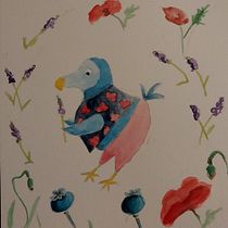 My project for course: Delicate Watercolors for Narrative Illustration. Un projet de Illustration traditionnelle, Aquarelle et Illustration jeunesse de Emma Miller - 19.08.2022