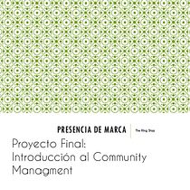 Mi proyecto del curso: Introducción al community management. Social Media, Digital Marketing, Content Marketing, Facebook Marketing & Instagram Marketing project by Ernesto Mendoza - 08.15.2021