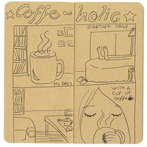My project for course: Creative Visual Diary: Learn to Draw Your Life. Un proyecto de Escritura, Cómic y Sketchbook de milkypinkyway - 19.08.2022