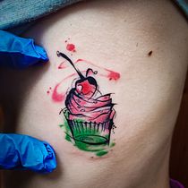 Mi proyecto del curso: Técnicas de color para tatuajes. Ilustração tradicional, Desenho, Ilustração digital, Desenho de tatuagens, e Desenho digital projeto de wonderfulbs26 - 19.08.2022