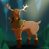 My project for course: Illustrating Fantastical Animals with Procreate. Traditional illustration, Character Design, Drawing, Digital Illustration, Stor, telling, and Narrative project by uaartworks - 08.16.2022